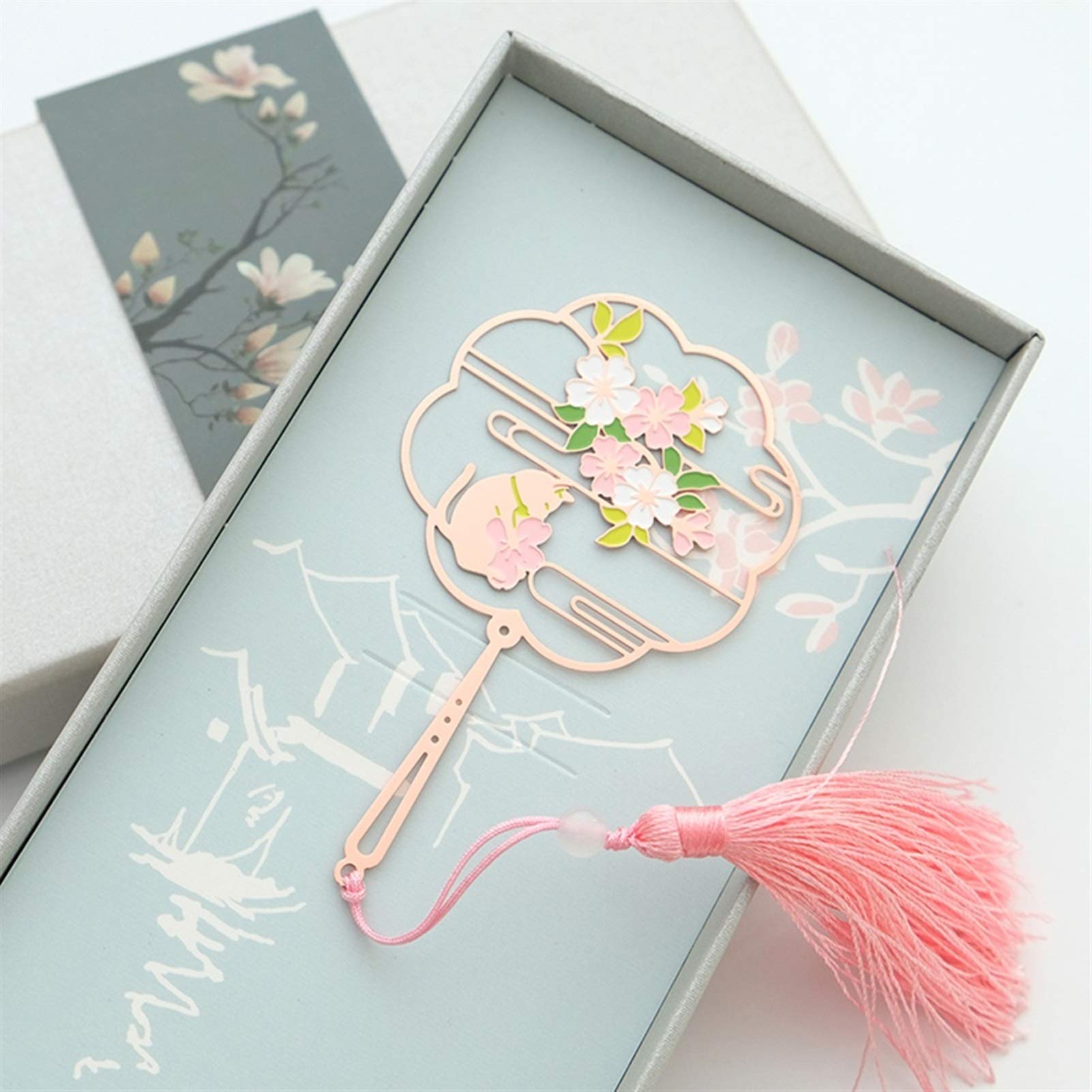 Bayannur 栞 古典的な中空の金属のしおり、絶妙な文学的および芸術的 Amazon | Bayannur 栞 古典的な中空の金属のしおり、絶妙な文学